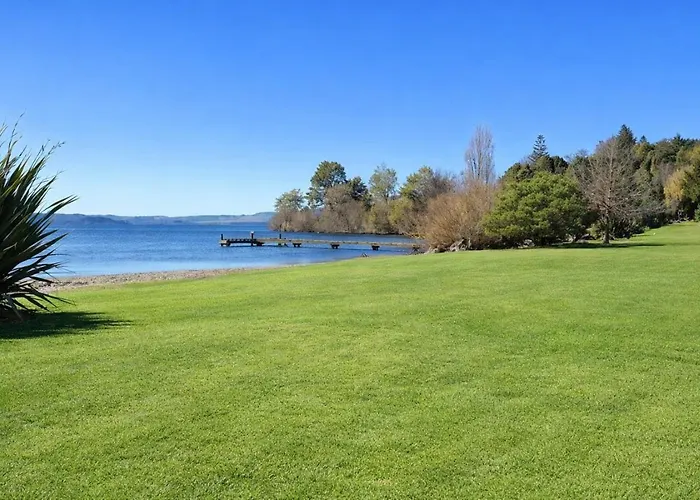 Сasa de vacaciones Zodiac Bay Retreat Rotorua